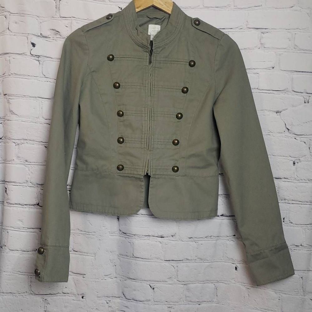 Lauren Conrad Green Military Jacket
